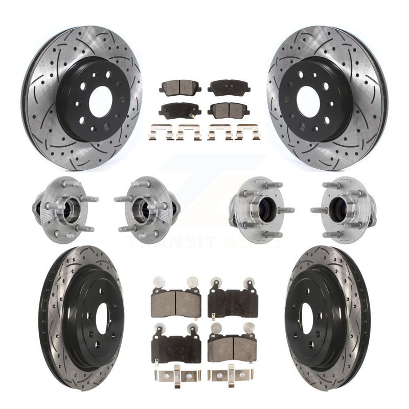Transit Auto KBB-132743 Wheel Bearing and Hub Assembly for 2017-2019 Cadillac CTS - Front and Rear product image