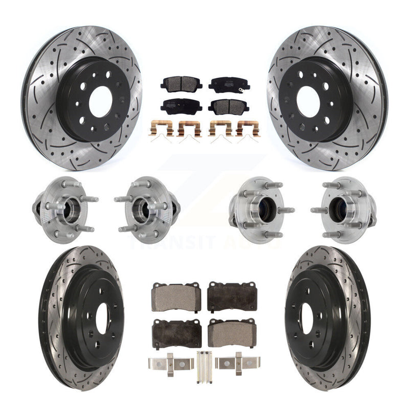 Transit Auto KBB-132744 Wheel Bearing and Hub Assembly for 2017-2019 Cadillac CTS - Front and Rear product image