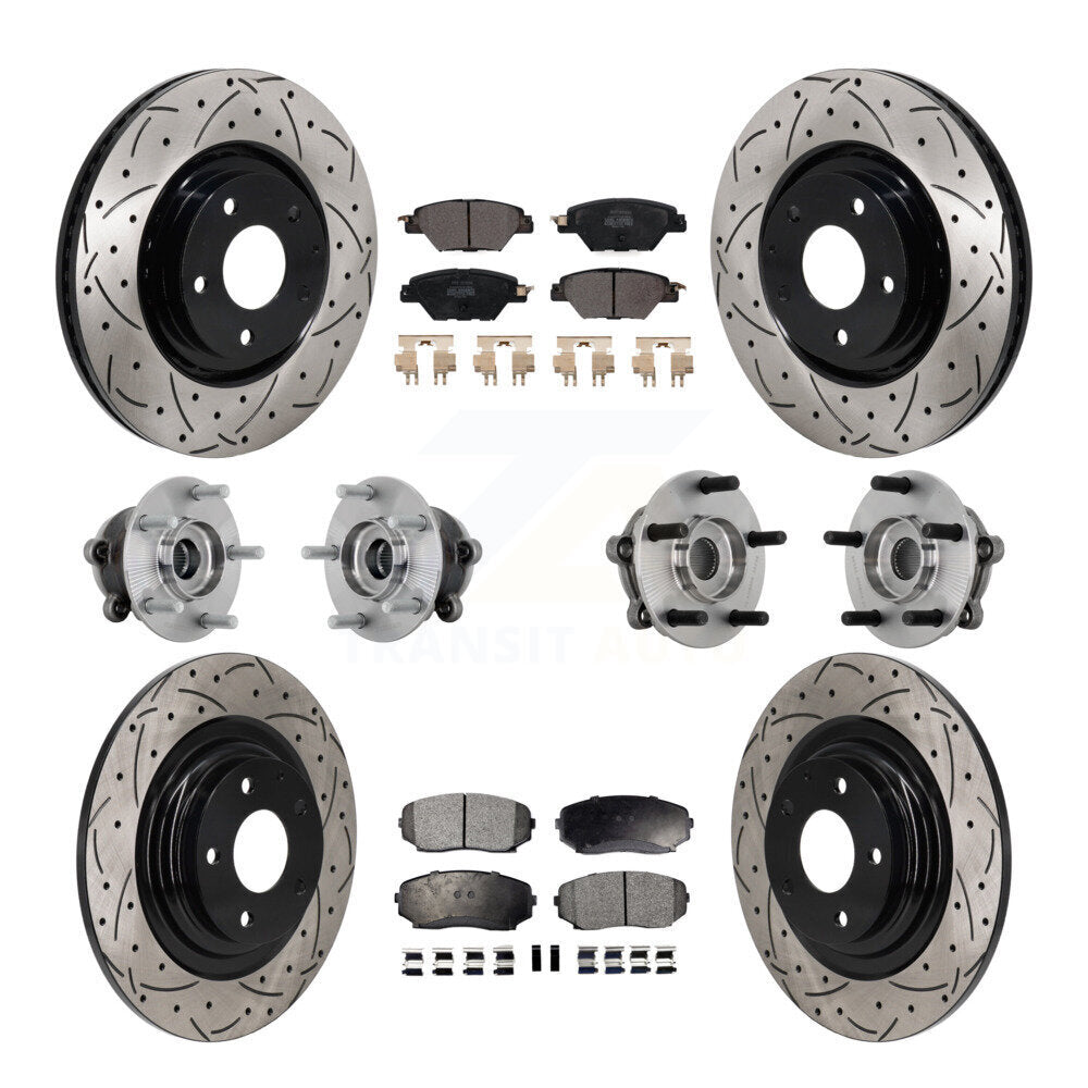 Transit Auto KBB-132746 Wheel Bearing and Hub Assembly for 2016-2023 Mazda CX-9 - Front and Rear product image