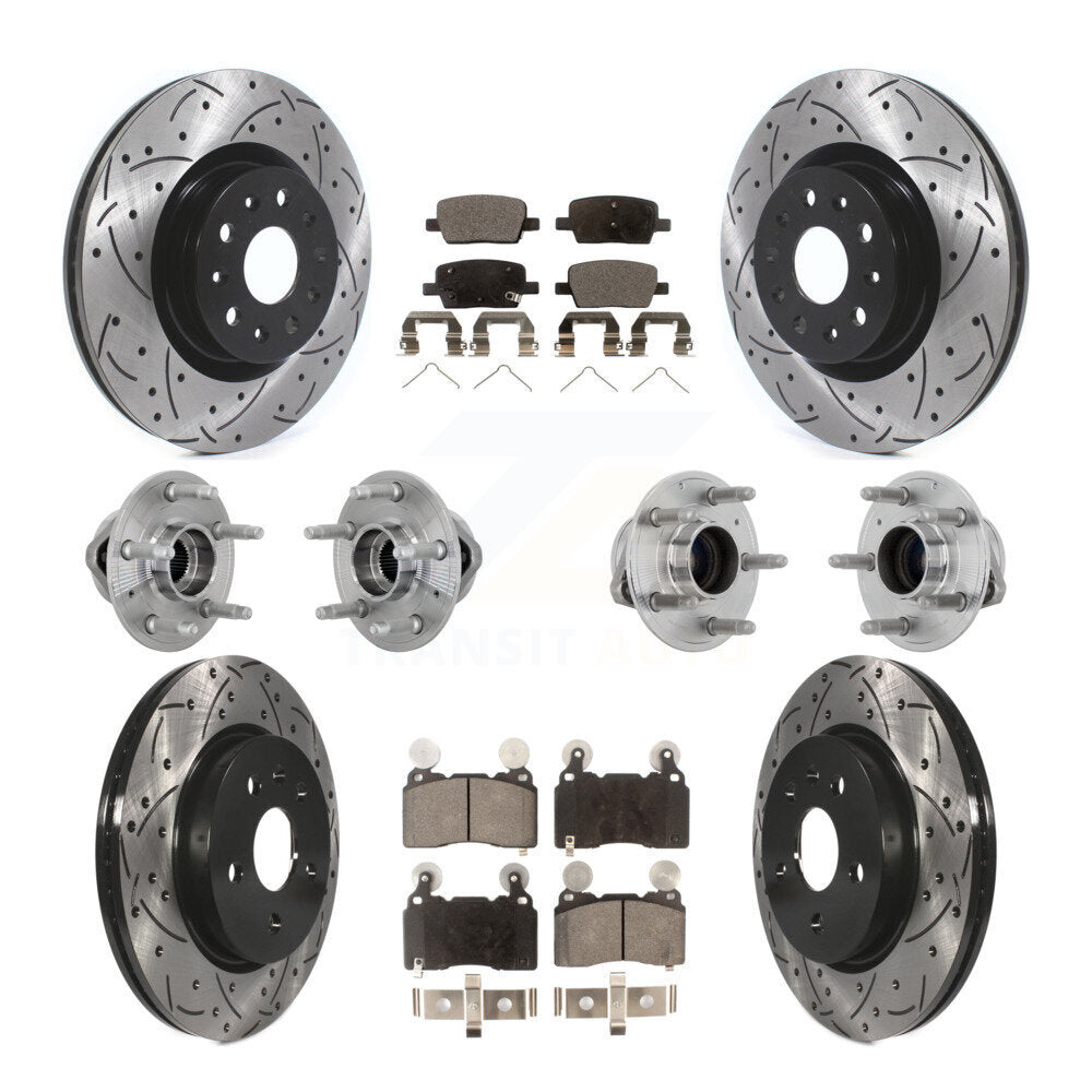 Transit Auto KBB-132747 Wheel Bearing and Hub Assembly for 2016-2018 Cadillac CT6 - Front and Rear product image