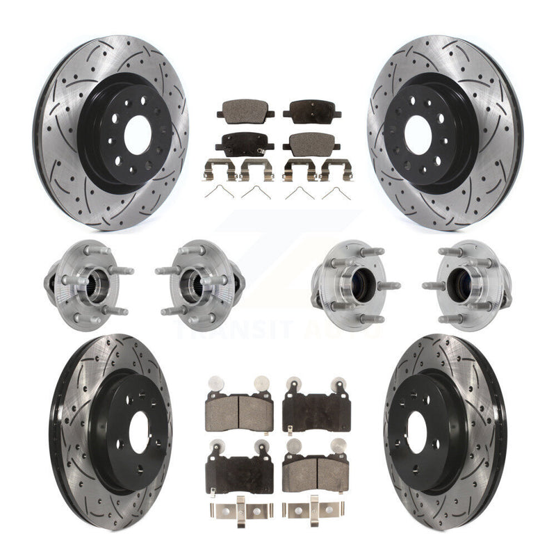 Transit Auto KBB-132747 Wheel Bearing and Hub Assembly for 2016-2018 Cadillac CT6 - Front and Rear product image