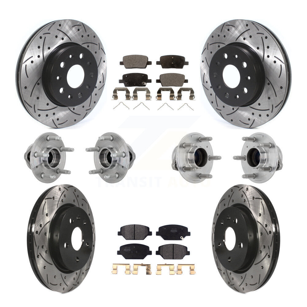 Transit Auto KBB-132748 Wheel Bearing and Hub Assembly for 2016-2020 Chevrolet Camaro - Front and Rear product image