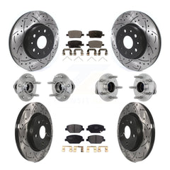 Transit Auto KBB-132748 Wheel Bearing and Hub Assembly for 2016-2020 Chevrolet Camaro - Front and Rear product image