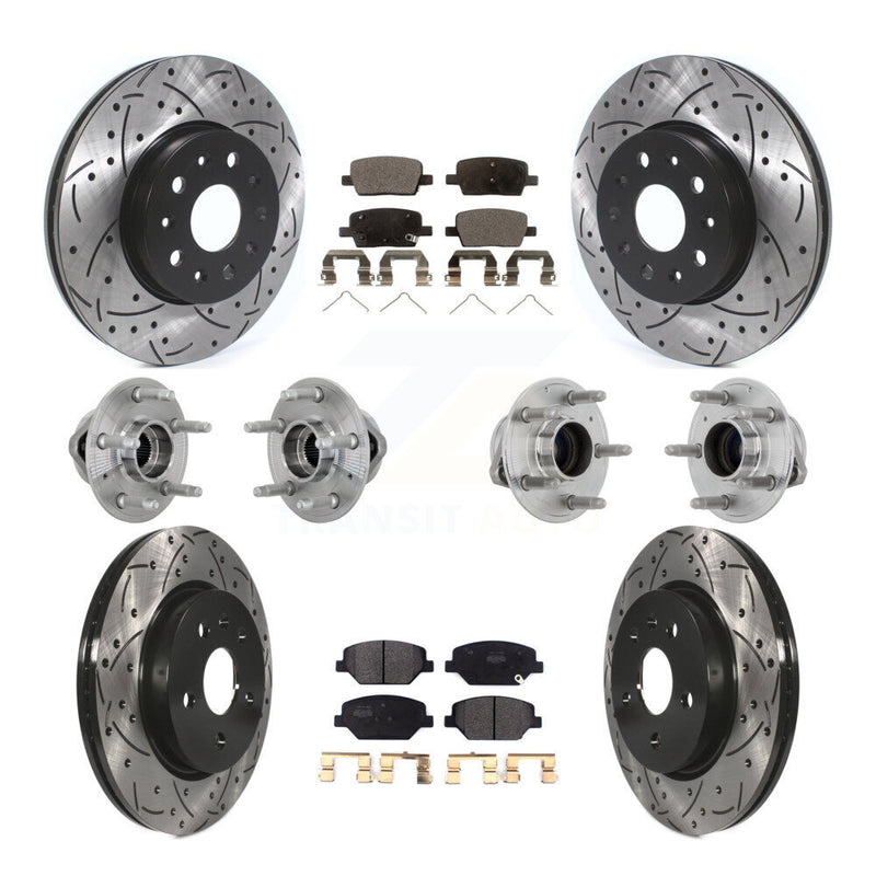 Transit Auto KBB-132748 Wheel Bearing and Hub Assembly for 2016-2020 Chevrolet Camaro - Front and Rear product image