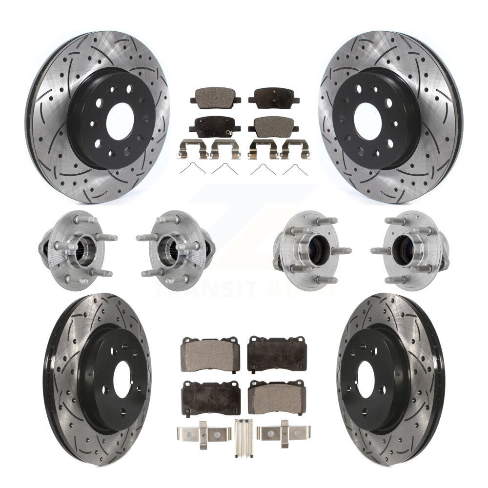 Transit Auto KBB-132749 Wheel Bearing and Hub Assembly for 2016-2022 Chevrolet Camaro, Cadillac CT6 - Front and Rear product image