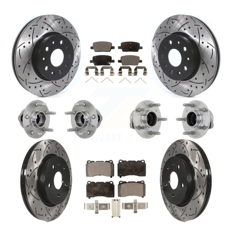 Transit Auto KBB-132749 Wheel Bearing and Hub Assembly for 2016-2022 Chevrolet Camaro, Cadillac CT6 - Front and Rear product image