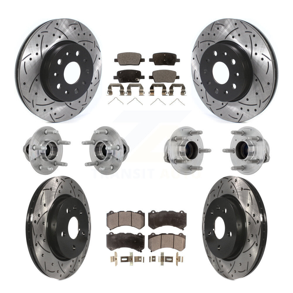 Transit Auto KBB-132750 Wheel Bearing and Hub Assembly for 2019-2020 Chevrolet Camaro - Front and Rear product image