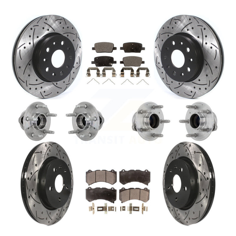Transit Auto KBB-132750 Wheel Bearing and Hub Assembly for 2019-2020 Chevrolet Camaro - Front and Rear product image