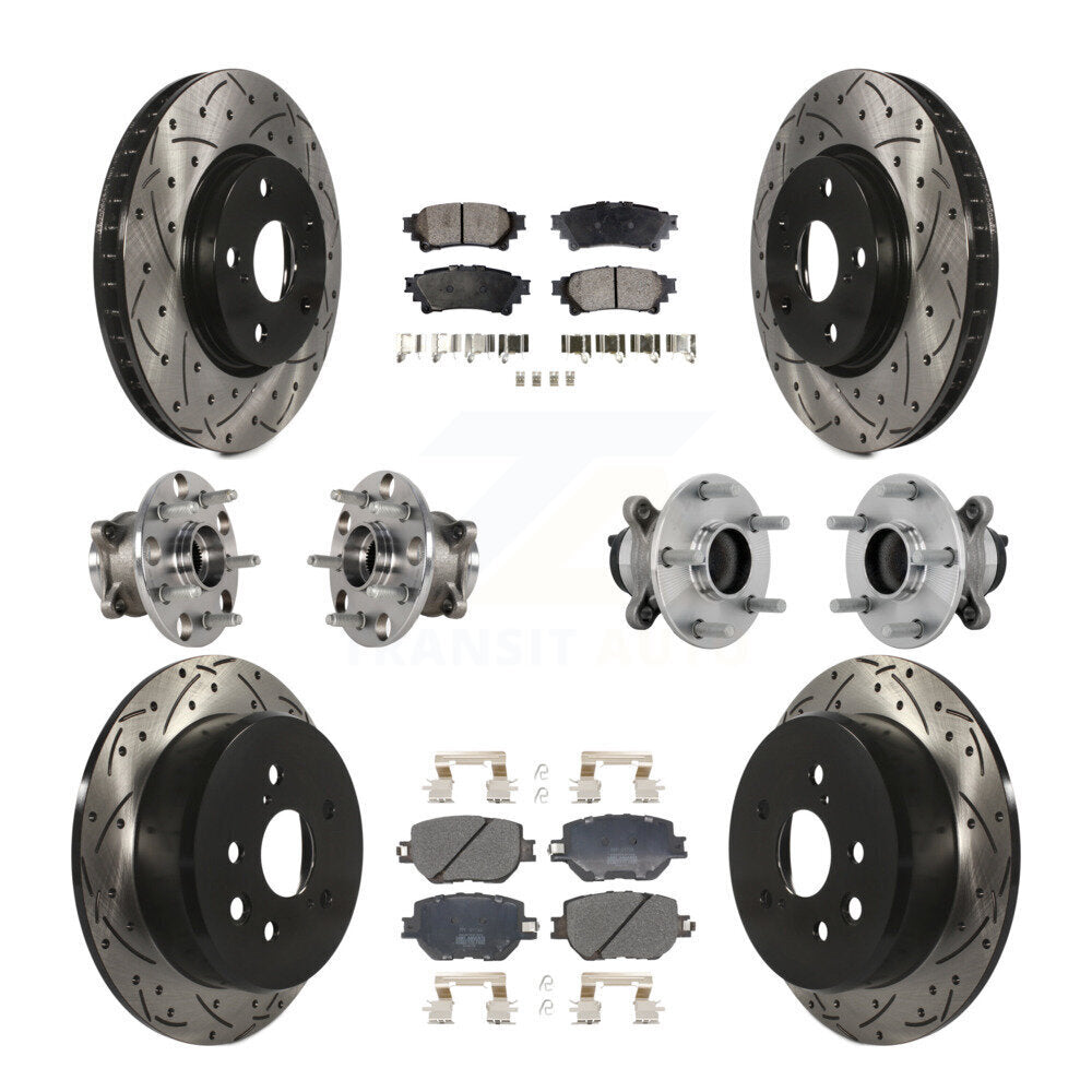 Transit Auto KBB-132751 Wheel Bearing and Hub Assembly for 2014 Lexus IS250 - Front and Rear product image