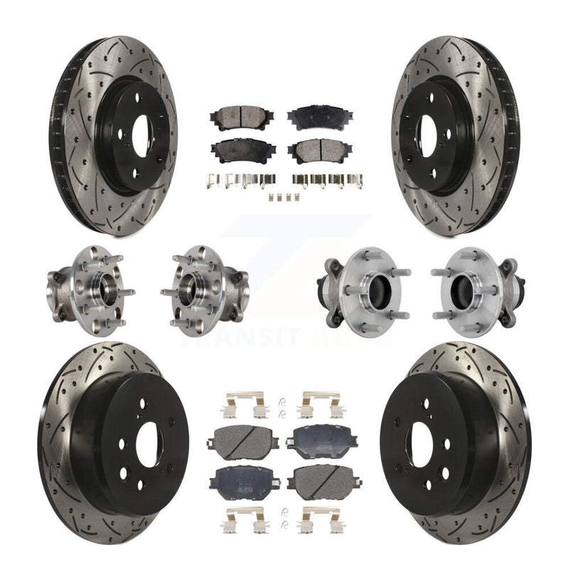 Transit Auto KBB-132751 Wheel Bearing and Hub Assembly for 2014 Lexus IS250 - Front and Rear product image
