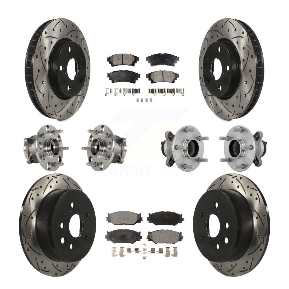 Transit Auto KBB-132752 Wheel Bearing and Hub Assembly for 2014-2015 Lexus IS250 - Front and Rear product image