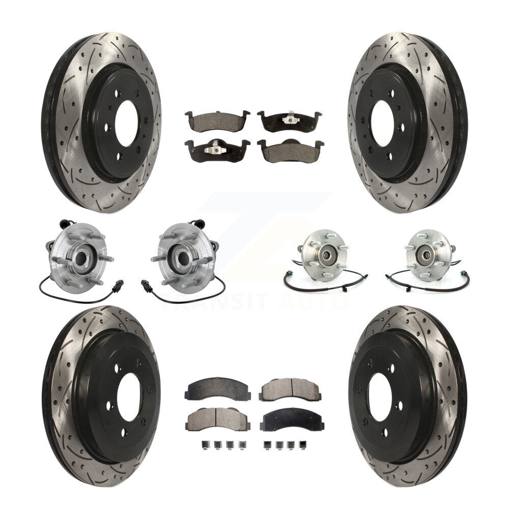 Transit Auto KBB-132753 Wheel Bearing and Hub Assembly for 2011-2014 Ford Expedition, Lincoln Navigator - Front and Rear product image