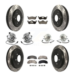 Transit Auto KBB-132753 Wheel Bearing and Hub Assembly for 2011-2014 Ford Expedition, Lincoln Navigator - Front and Rear product image