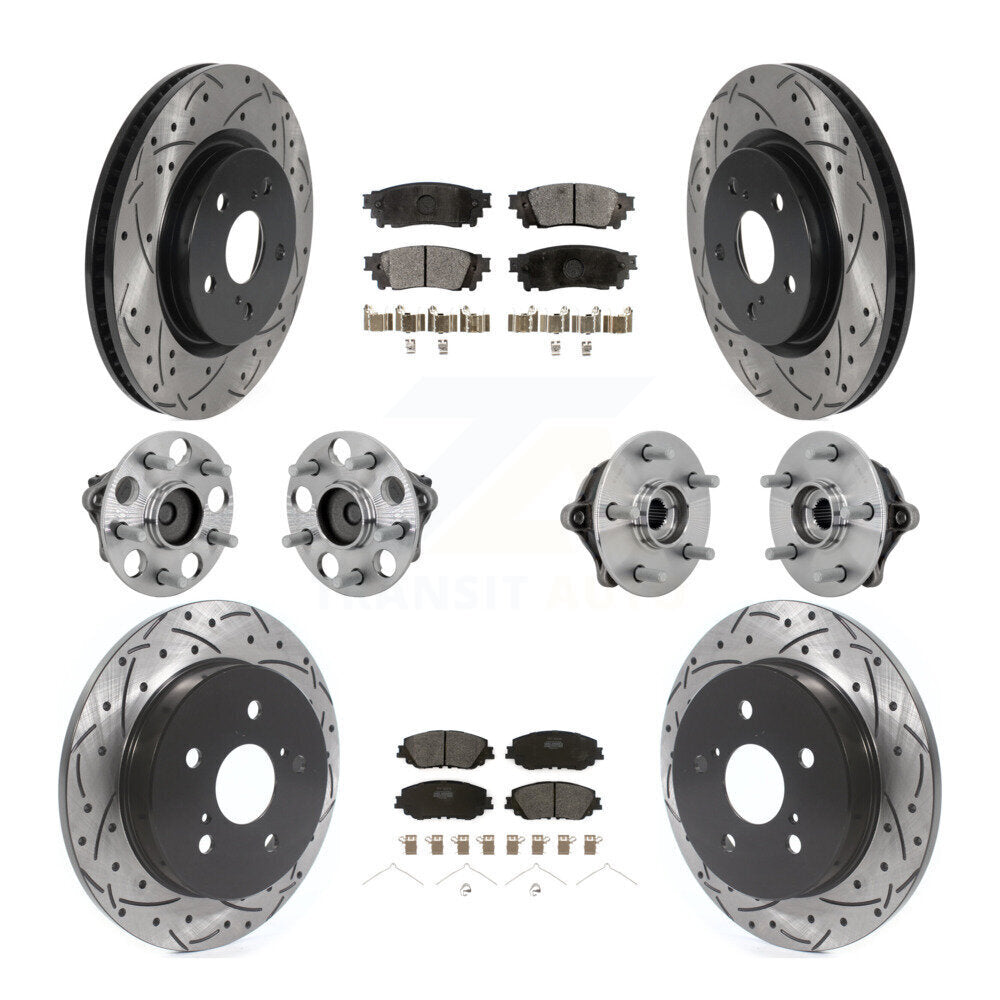 Transit Auto KBB-132756 Wheel Bearing and Hub Assembly for 2019-2023 Toyota RAV4 - Front and Rear product image