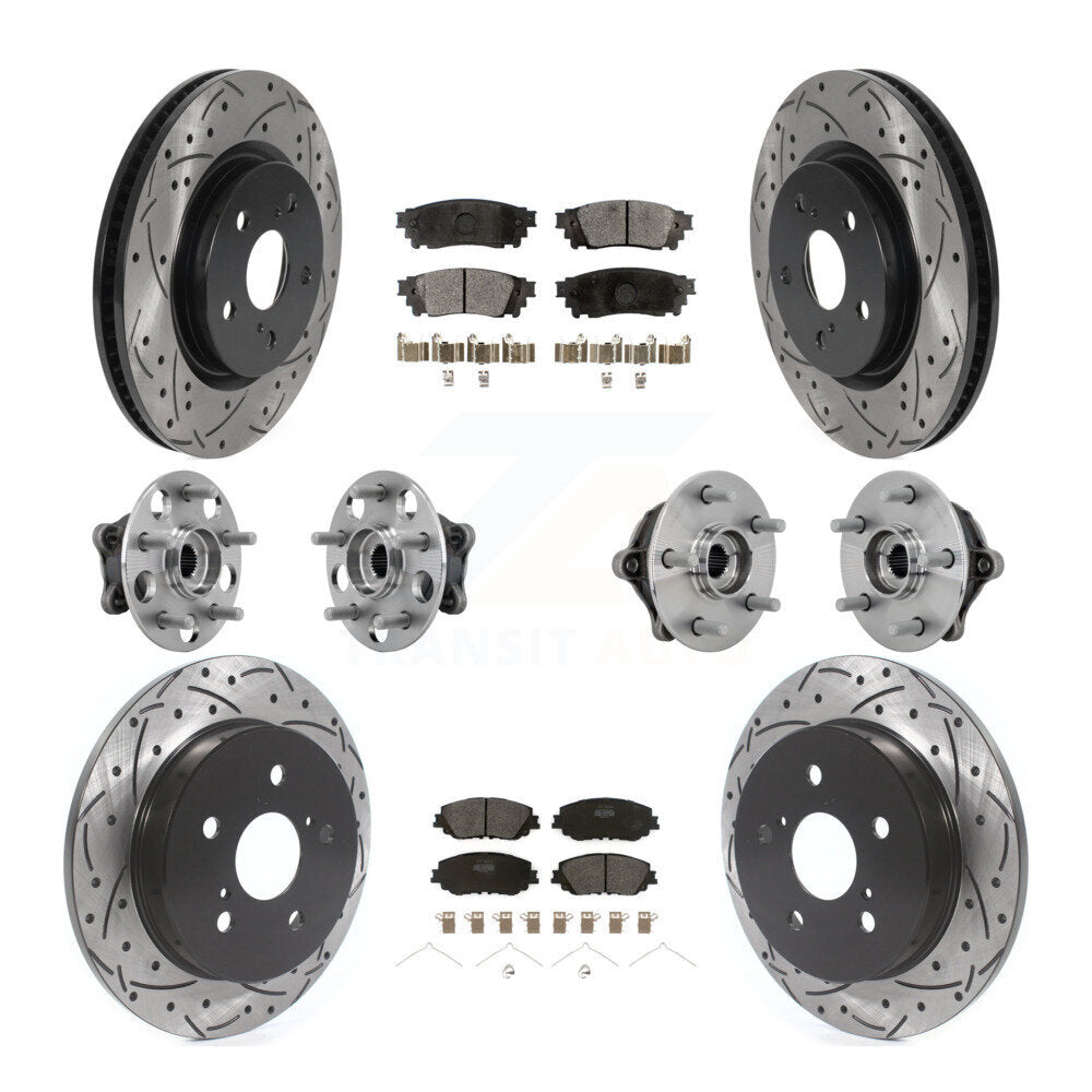 Transit Auto KBB-132757 Wheel Bearing and Hub Assembly for 2019-2023 Toyota Venza, Toyota RAV4 - Front and Rear product image