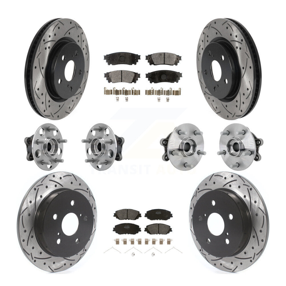 Transit Auto KBB-132758 Wheel Bearing and Hub Assembly for 2019-2023 Toyota RAV4 - Front and Rear product image