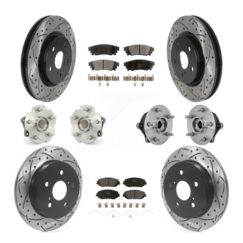 Transit Auto KBB-132760 Wheel Bearing and Hub Assembly for 2019-2020 Toyota RAV4 - Front and Rear product image