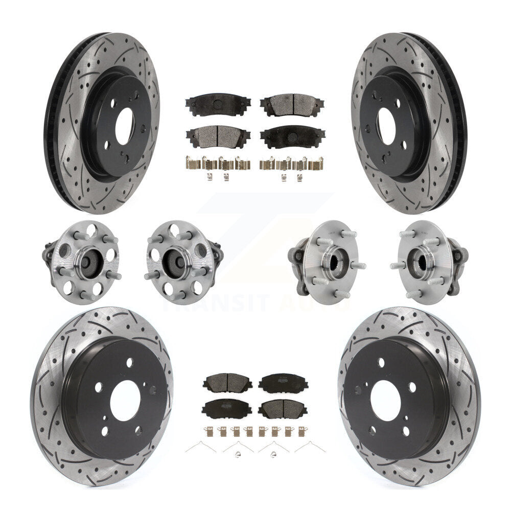 Transit Auto KBB-132763 Wheel Bearing and Hub Assembly for 2021-2022 Toyota C-HR - Front and Rear product image