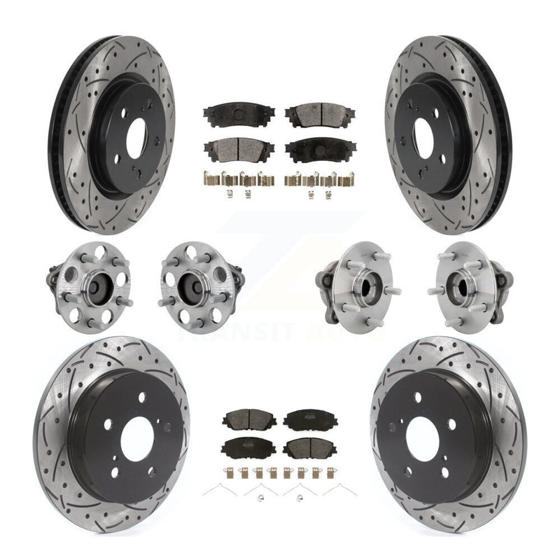 Transit Auto KBB-132763 Wheel Bearing and Hub Assembly for 2021-2022 Toyota C-HR - Front and Rear product image