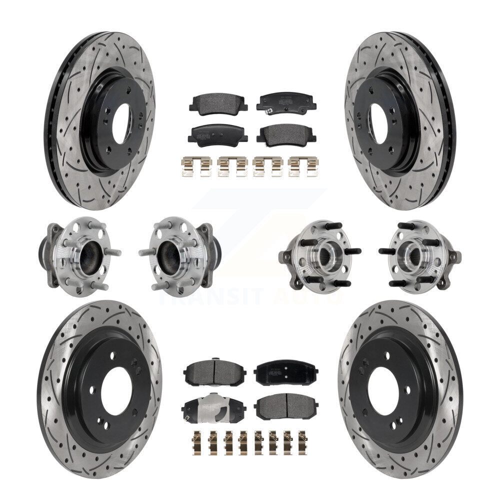 Transit Auto KBB-132764 Wheel Bearing and Hub Assembly for 2020-2023 Hyundai Sonata, Kia K5 - Front and Rear product image