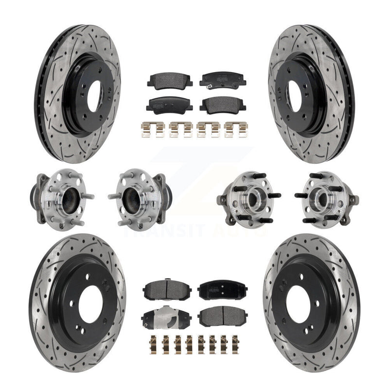 Transit Auto KBB-132764 Wheel Bearing and Hub Assembly for 2020-2023 Hyundai Sonata, Kia K5 - Front and Rear product image