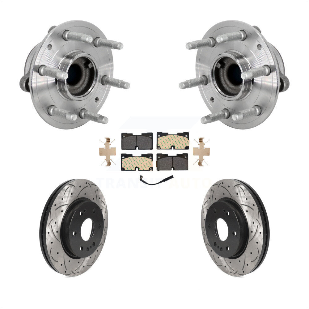 Transit Auto KBB-132767 Wheel Bearing and Hub Assembly for 2019-2023 Chevrolet Silverado 1500 LTD, GMC Sierra 1500 Limited, Cadillac Escalade & more - Front product image
