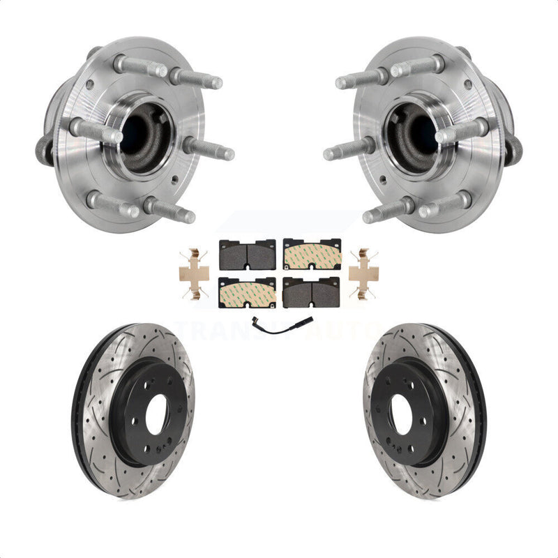 Transit Auto KBB-132767 Wheel Bearing and Hub Assembly for 2019-2023 Chevrolet Silverado 1500 LTD, GMC Sierra 1500 Limited, Cadillac Escalade & more - Front product image