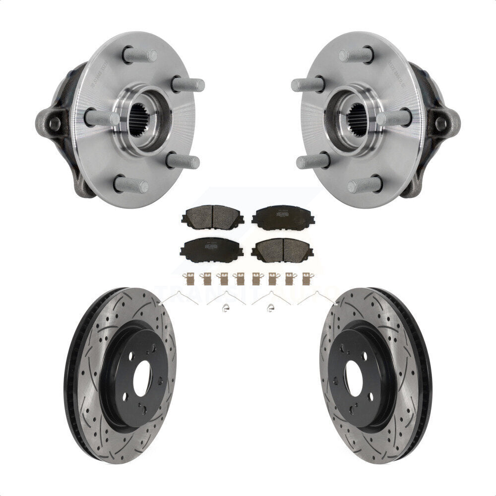 Transit Auto KBB-132769 Wheel Bearing and Hub Assembly for 2019-2024 Toyota Venza, Toyota RAV4 - Front product image