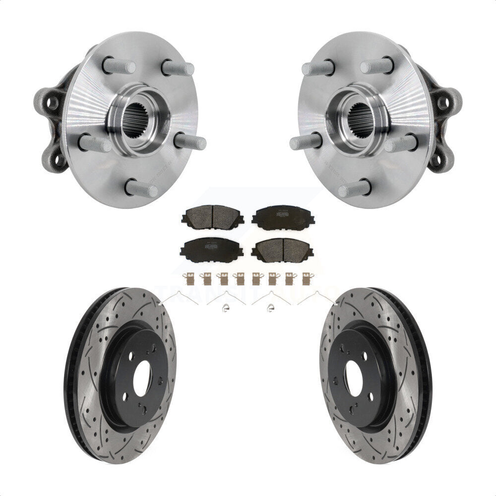 Transit Auto KBB-132770 Wheel Bearing and Hub Assembly for 2019-2024 Toyota RAV4 - Front product image
