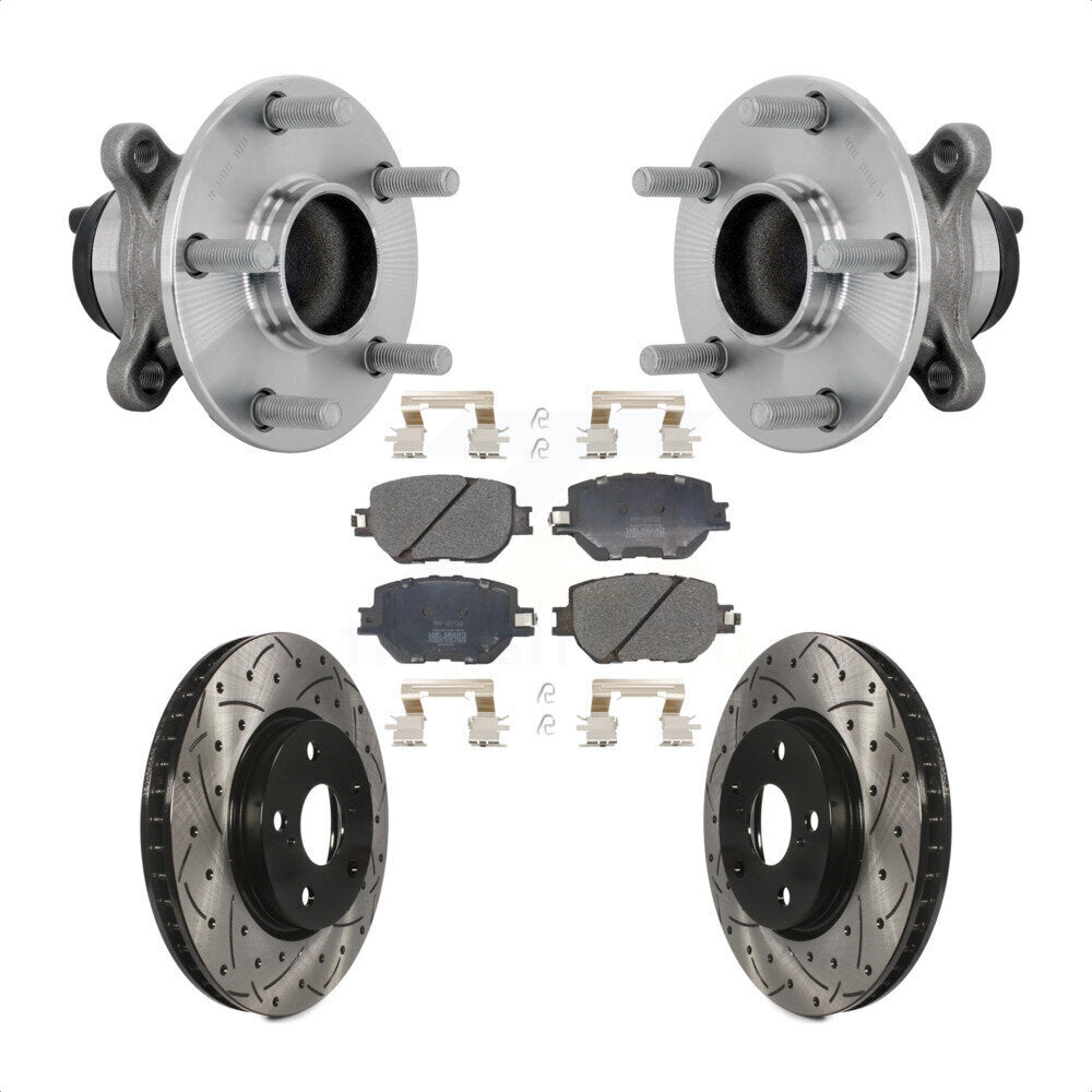 Transit Auto KBB-132772 Wheel Bearing and Hub Assembly for 2014 Lexus IS250 - Front product image