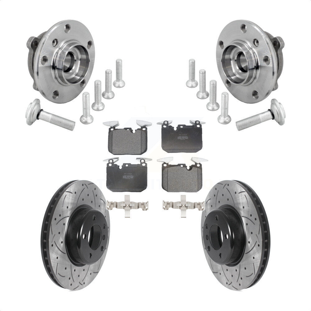 Transit Auto KBB-132776 Wheel Bearing and Hub Assembly for 2017-2020 BMW 230i xDrive, BMW 320i xDrive, BMW 330i GT xDrive & more - Front product image