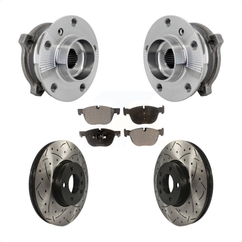 Transit Auto KBB-132778 Wheel Bearing and Hub Assembly for 2007-2019 BMW X6, BMW X5 - Front product image