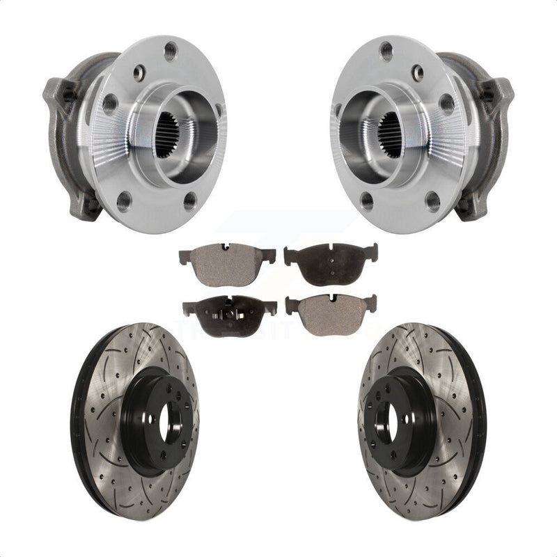 Transit Auto KBB-132779 Wheel Bearing and Hub Assembly for 2007-2018 BMW X5, BMW X6 - Front product image
