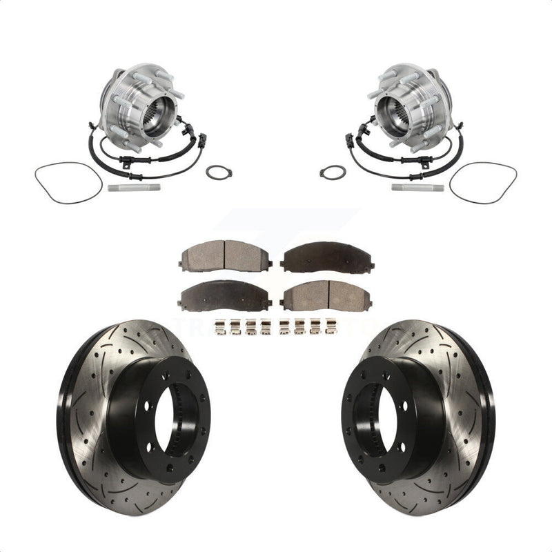 Transit Auto KBB-132780 Wheel Bearing and Hub Assembly for 2013-2016 Ford F-450 Super Duty - Front product image