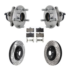 Transit Auto KBB-132786 Wheel Bearing and Hub Assembly for 2013-2023 Lexus RC300, Lexus RC350, Lexus GS300 & more - Front product image