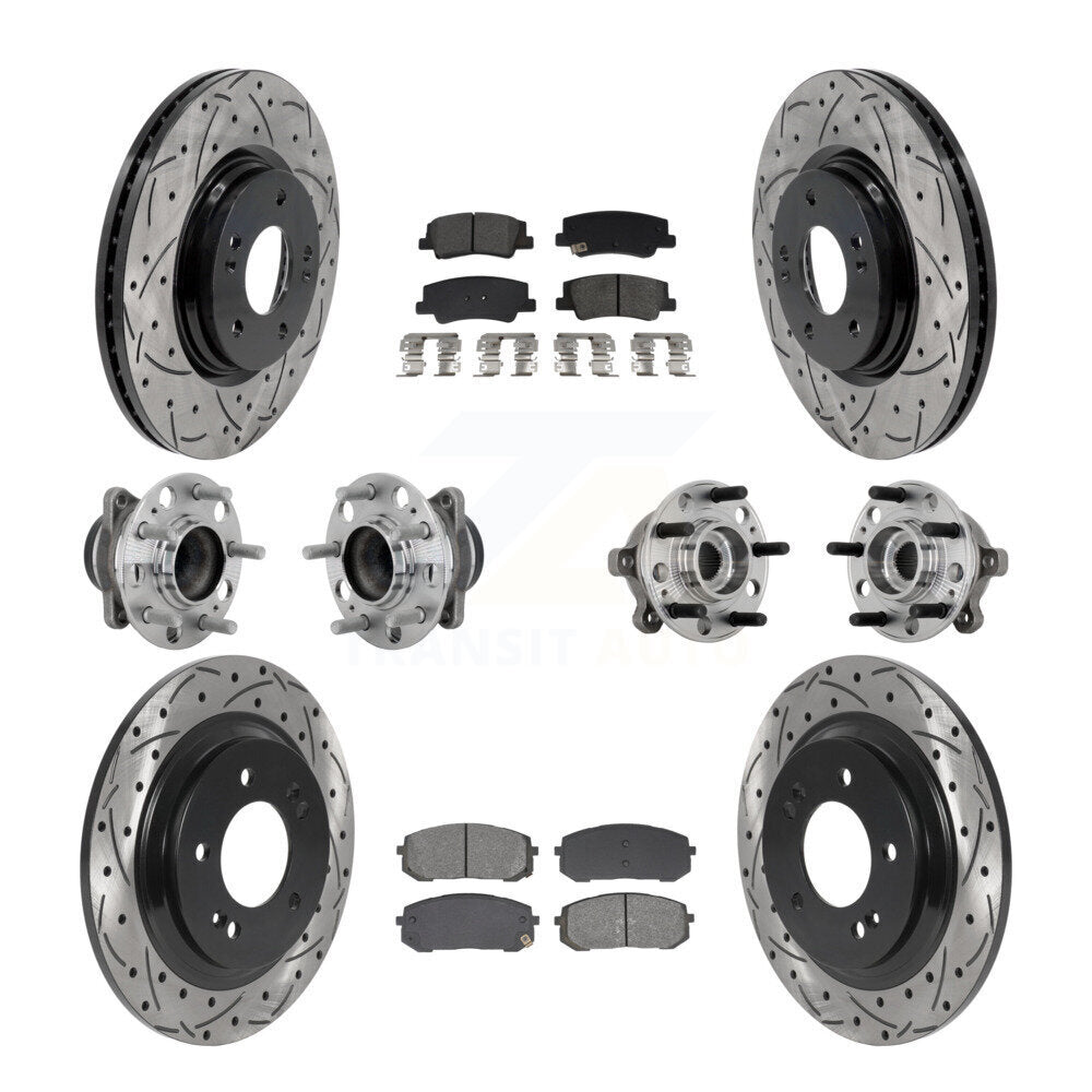 Transit Auto KBB-132804 Wheel Bearing and Hub Assembly for 2020-2023 Hyundai Sonata, Kia K5 - Front and Rear product image