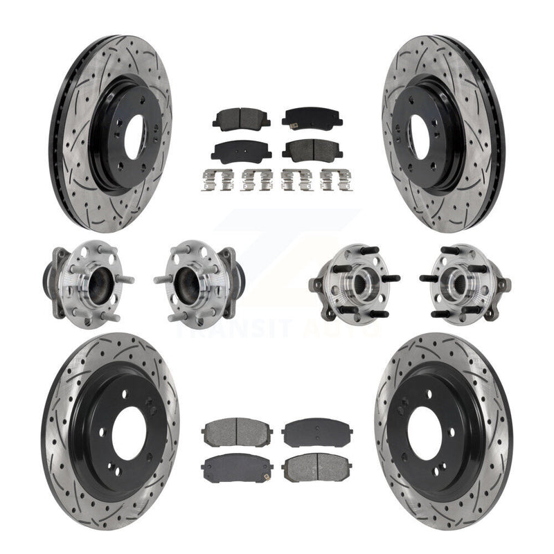 Transit Auto KBB-132804 Wheel Bearing and Hub Assembly for 2020-2023 Hyundai Sonata, Kia K5 - Front and Rear product image