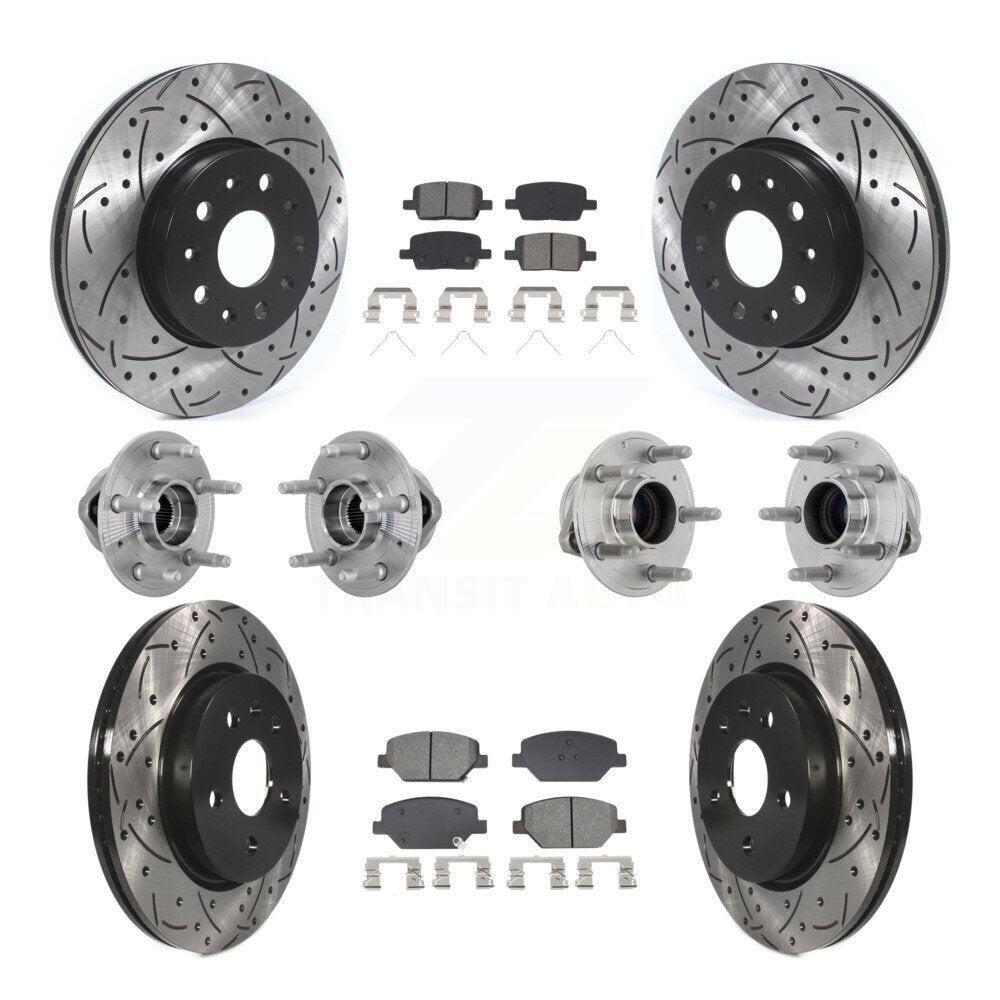 Transit Auto KBB-132805 Wheel Bearing and Hub Assembly for 2016-2020 Chevrolet Camaro - Front and Rear product image