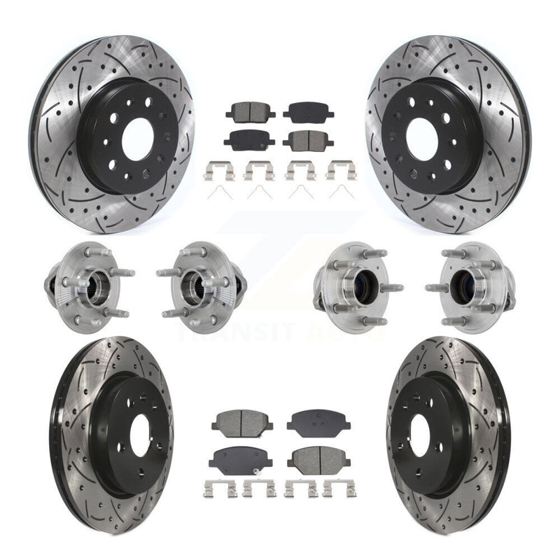 Transit Auto KBB-132805 Wheel Bearing and Hub Assembly for 2016-2020 Chevrolet Camaro - Front and Rear product image