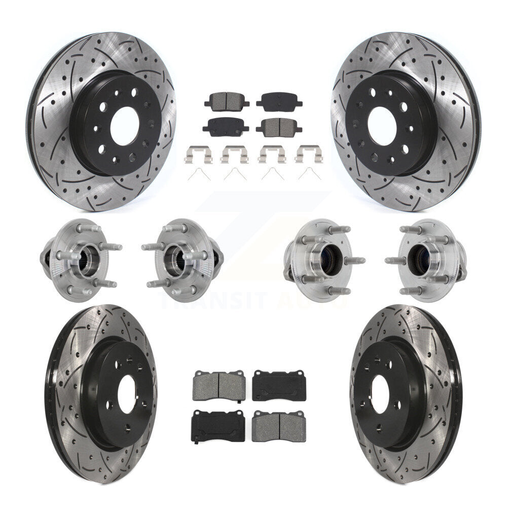 Transit Auto KBB-132806 Wheel Bearing and Hub Assembly for 2016-2022 Chevrolet Camaro, Cadillac CT6 - Front and Rear product image