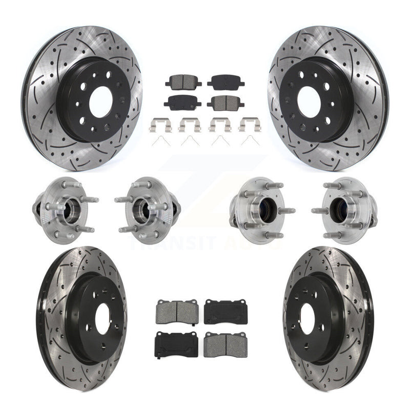 Transit Auto KBB-132806 Wheel Bearing and Hub Assembly for 2016-2022 Chevrolet Camaro, Cadillac CT6 - Front and Rear product image