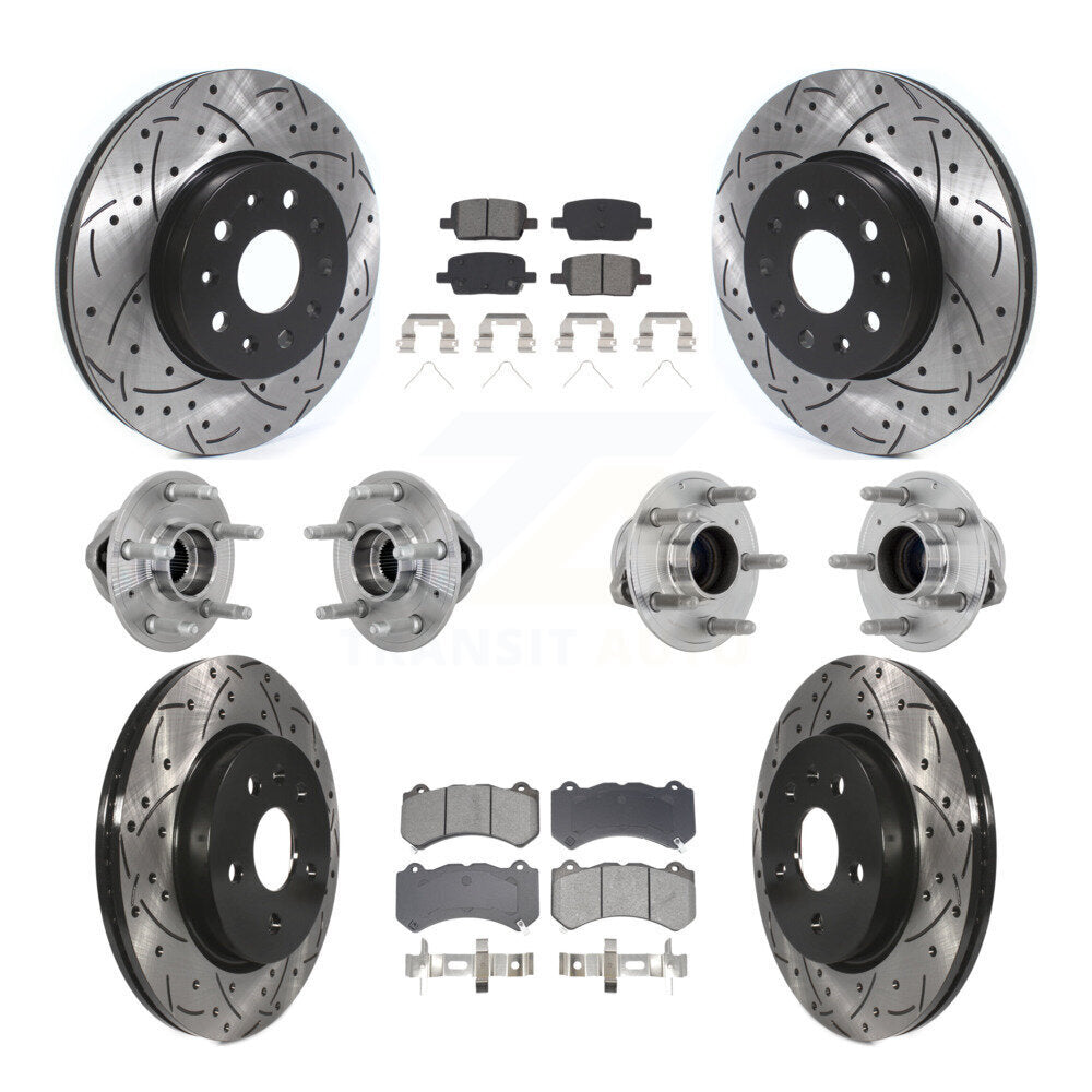 Transit Auto KBB-132807 Wheel Bearing and Hub Assembly for 2019-2020 Chevrolet Camaro - Front and Rear product image