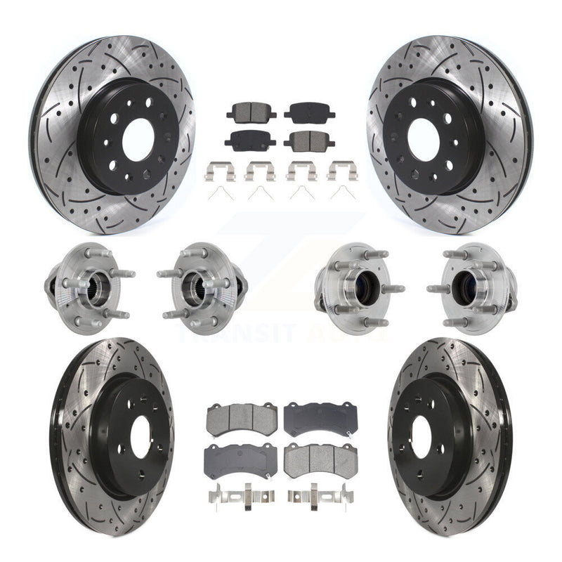 Transit Auto KBB-132807 Wheel Bearing and Hub Assembly for 2019-2020 Chevrolet Camaro - Front and Rear product image