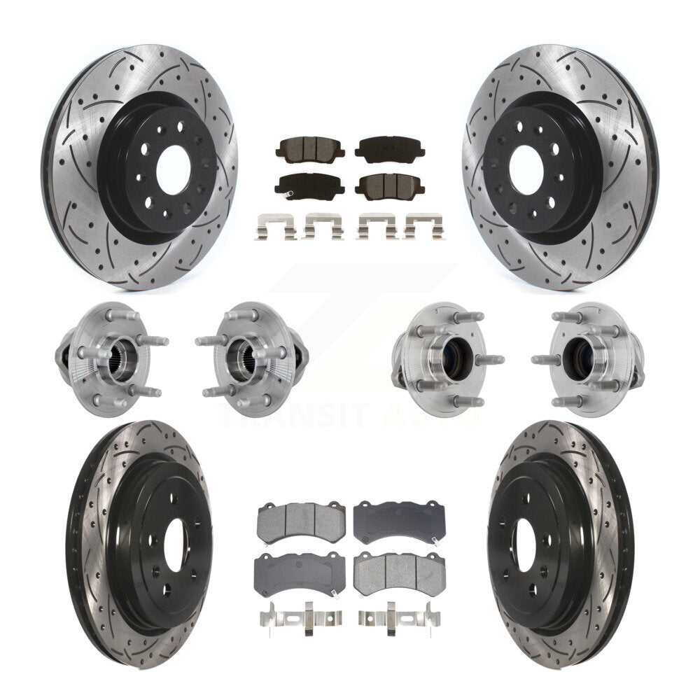 Transit Auto KBB-132808 Wheel Bearing and Hub Assembly for 2016 Cadillac CTS - Front and Rear product image
