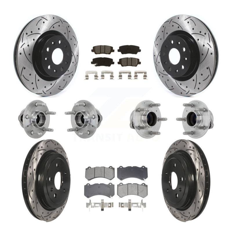 Transit Auto KBB-132808 Wheel Bearing and Hub Assembly for 2016 Cadillac CTS - Front and Rear product image