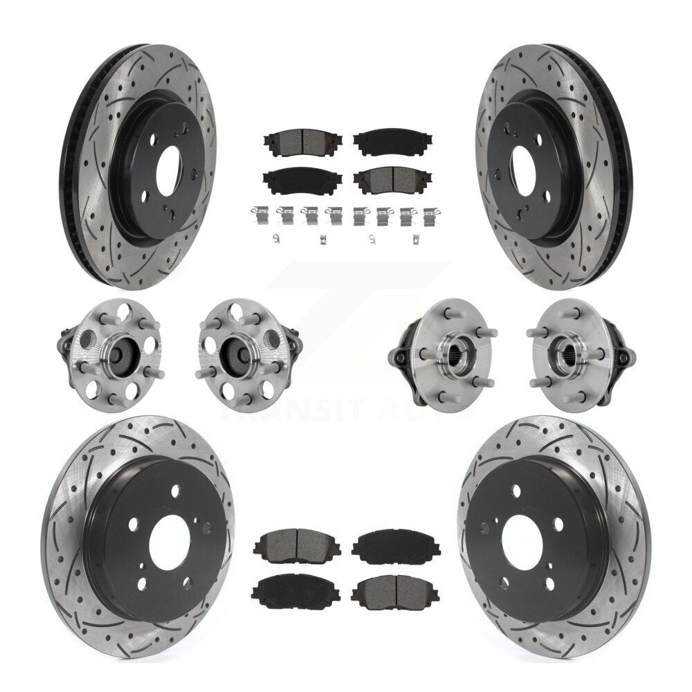Transit Auto KBB-132810 Wheel Bearing and Hub Assembly for 2019-2023 Toyota RAV4 - Front and Rear product image