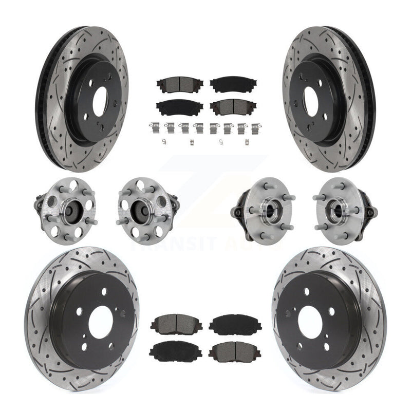 Transit Auto KBB-132810 Wheel Bearing and Hub Assembly for 2019-2023 Toyota RAV4 - Front and Rear product image