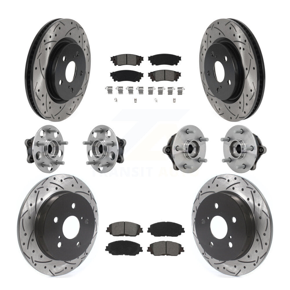 Transit Auto KBB-132811 Wheel Bearing and Hub Assembly for 2019-2023 Toyota Venza, Toyota RAV4 - Front and Rear product image