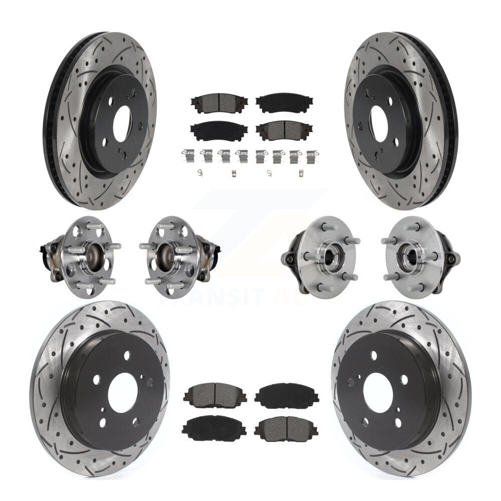 Transit Auto KBB-132812 Wheel Bearing and Hub Assembly for 2019-2020 Toyota RAV4 - Front and Rear product image