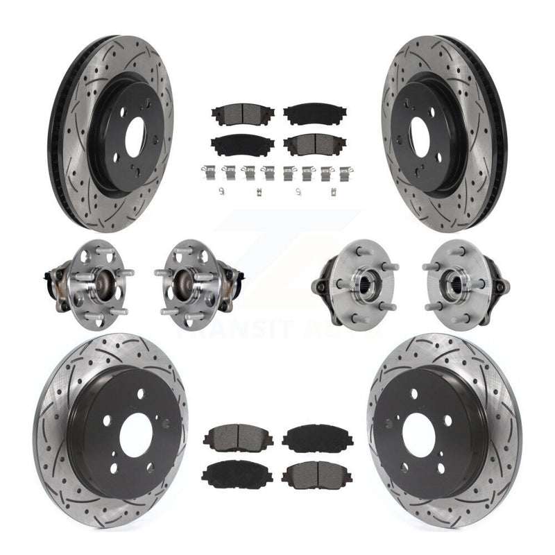 Transit Auto KBB-132812 Wheel Bearing and Hub Assembly for 2019-2020 Toyota RAV4 - Front and Rear product image